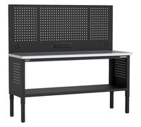 Sealey Superline Pro Modular Stainless Steel Top Workbench and Pegboard 1.83m