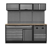 Sealey APMSSTACK14W Modular Storage System Combo - Pressed Wood Worktop