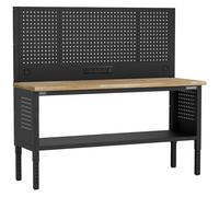 Sealey Superline Pro Modular Wooden Top Workbench and Pegboard 1.83m