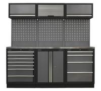 Sealey Superline Pro MSS Stainless Steel Worktop Storage Combo 2040mm 485mm 2000mm