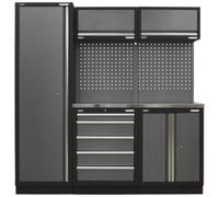 Sealey APMSSTACK02SS Superline Pro® 2.0M Storage System - Stainless Worktop