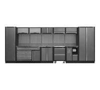 Superline PRO® 4.9m Storage System - Stainless Worktop