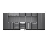 Sealey APMSSTACK17SS Superline Pro® 4.9M Storage System - Stainless Worktop