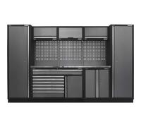 Sealey Superline Pro MSS Stainless Steel Worktop Storage System 3240mm 460mm 2000mm