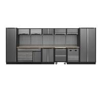 Superline PRO® 4.9m Storage System - Pressed Wood Worktop