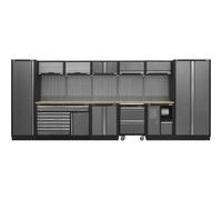 Superline PRO® 4.9m Storage System - Pressed Wood Worktop