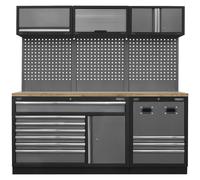 Sealey APMSSTACK14W Modular Storage System Combo - Pressed Wood Worktop
