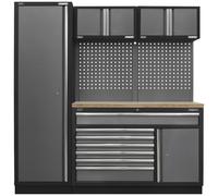 Sealey Superline Pro MSS Wood Worktop Storage System 1960mm 460mm 2000mm