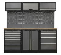 Sealey Superline Pro MSS Wood Worktop Storage System 2040mm 485mm 2000mm