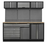 Sealey Superline Pro MSS Wood Worktop Storage System 2040mm 460mm 2000mm