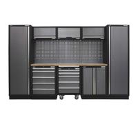 Superline PRO® 3.2m Storage System - Wood Worktop