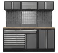 Sealey Superline Pro MSS Wood Worktop Storage System 2040mm 460mm 2000mm