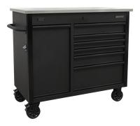 Sealey AP4206BE Superline PRO Mobile Tool Cabinet with Power Tool Charging Drawe