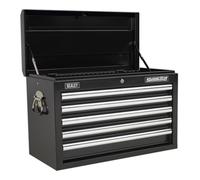 Sealey AP33059B Topchest 5 Drawer with Ball Bearing Runners - Black