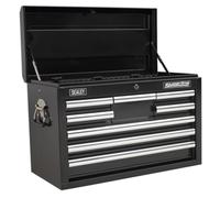 Sealey AP33089B Topchest 8 Drawer with Ball Bearing Runners - Black