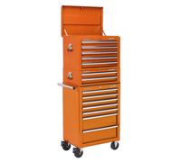 Sealey Superline PRO® Topchest, Mid Box Tool Chest & Rollcab 14 Drawer APSTACKTO
