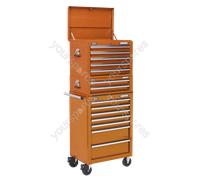 Sealey Superline PRO® Topchest, Mid-Box Tool Chest & Rollcab Combinatio