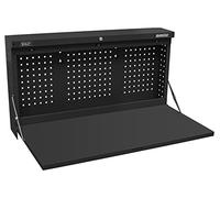 Sealey Wall Mount Fold Down Metal Workbench and Pegboard 1.1m