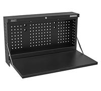 Sealey Wall Mount Fold Down Metal Workbench and Pegboard