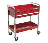 Sealey Superline PROÂ® Heavy-Duty Trolley with Lockable Drawer 2-Level CX101D