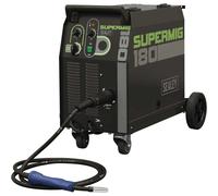 SUPERMIG180 Professional mig Welder 180Amp 230V with Binzel Euro Torch - Sealey