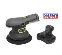 Sealey SV10.8 Series 150mm Cordless Dual Action Sander/Polisher Kit 10.8V 2Ah CP108VSP