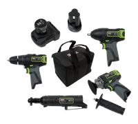 Sealey SV108 Series 10.8v Cordless 4 Piece Power Tool Kit 2 x 2ah Li-ion