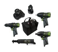 Sealey SV108 Series 4 x 10.8V Cordless Combo Kit - 2 Batteries - CP108VCOMBO2