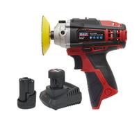 Sealey Sv12 Series 71mm Cordless Polisher Kit 12V 2Ah - 2 Batteries