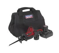 Sealey SV12 Series Cordless Reciprocating Saw Kit 12V 2Ah - 2 Batteries CP1208KI