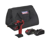 Sealey SV20 Series Cordless Glue Gun Kit 20V 2Ah CP20VGGKIT1