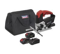 Sealey CP20VJSKIT 20V 1x4Ah 1x2Ah Cordless Jigsaw Kit