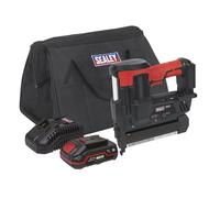 Sealey SV20 Series Cordless Staple/Nail Gun Kit 18G 20V 2Ah