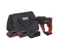 Sealey SV20 Series SDS Plus Cordless Rotary Hammer Drill Kit 20V - 2 Batteries
