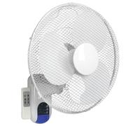 Sealey SWF16WR Wall Fan 3-Speed 16" with Remote Control 230V