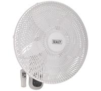 Sealey 18" 3 Speed Wall Fan with Remote Control