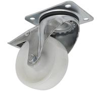 Castor Wheel Swivel Plate with Total Lock Ø100mm
