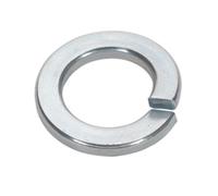 Sealey SWM16 Zinc Plated Spring Washer M16, DIN 127B - Pack of 50