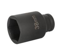 Sealey SX001 Deep Impact Socket 1/2"Sq Drive 38mm