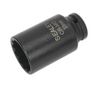 Sealey SX0041 Premier Bi-Hex Deep Impact Socket 1/2"Sq Drive 33mm