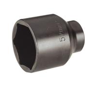 Sealey Specialised Impact Socket SX010 Hexagon 52 mm Metric 1/2" Drive