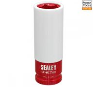 Sealey Alloy Wheel Impact Socket 1/2"Sq Drive 21mm SX03021