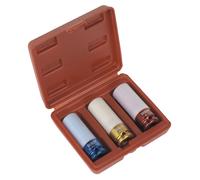 Sealey SX031 Alloy Wheel Impact Socket Set 3pc 1/2inSq Drive