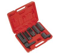 Sealey Oxygen Sensor Socket Set 7pc 3/8" & 1/2"Sq Drive