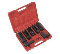 Sealey Oxygen Sensor Socket Set 7pc 3/8" & 1/2"Sq Drive