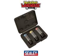 Sealey SX039 Premier Alloy Wheel Ultra-Power Impact Socket Set 1/2"Sq Dri