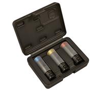 Sealey SX039 Premier Alloy Wheel Ultra-Power Impact Socket Set 1/2"Sq Drive 3pc