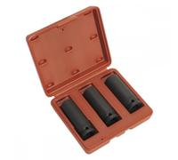 Sealey SX043 Impact Socket Set 3Pc Deep 1/2inSq Drive