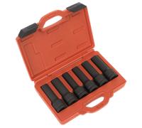 Impact 12-Point & TRX-Star* Female Deep Socket Set 6pc 3/4"Sq Drive