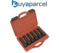 Impact 12-Point & TRX-Star* Female Deep Socket Set 6pc 3/4"Sq Drive